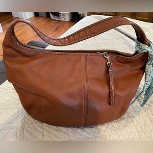 Authentic hobo coach bag-Beautiful rich brown color!